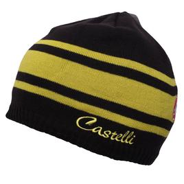 Berretto invernale donna Campiglio nero-giallo neon Berretto invernale donna Campiglio nero-giallo neon