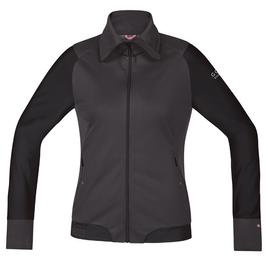 Giacca antivento donna Power Trail marrone-nera Giacca antivento donna Power Trail marrone-nera