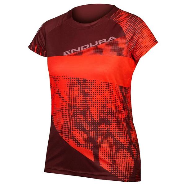 Damen Bikeshirt Singletrack Dots LTD