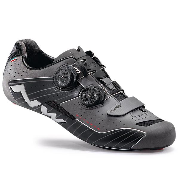 racefietsschoenen Extreme zwart reflecterend racefietsschoenen Extreme zwart reflecterend