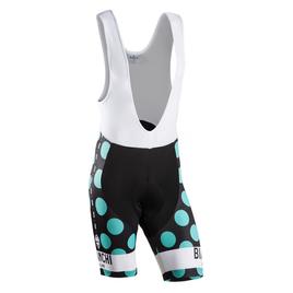 Culotte corto con tirantes Victory negro-celeste Culotte corto con tirantes Victory negro-celeste