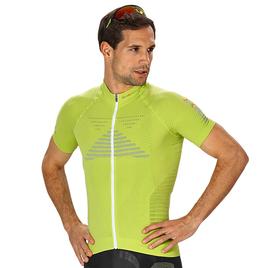 fietsshirt met korte mouwen Effektor Power, lime-grijs fietsshirt met korte mouwen Effektor Power, lime-grijs