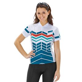 MTB-damesshirt LTD Breakout Deep Lake, wit-petrol MTB-damesshirt LTD Breakout Deep Lake, wit-petrol