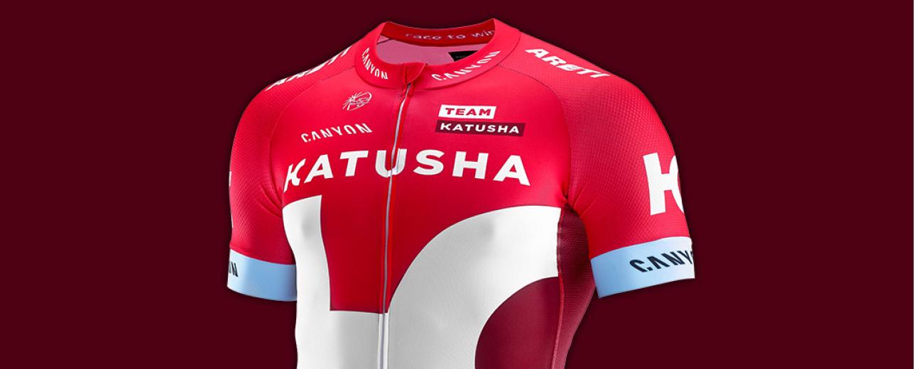 katusha cycling clothing