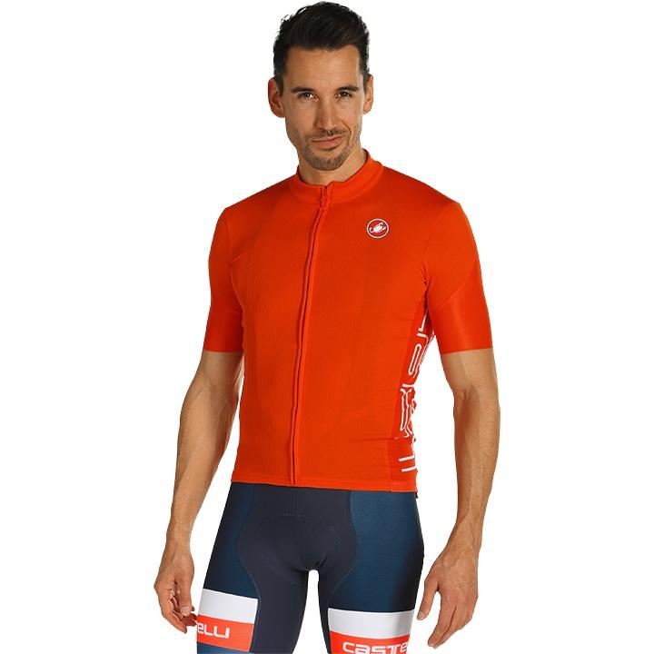 castelli entrata v short sleeve jersey