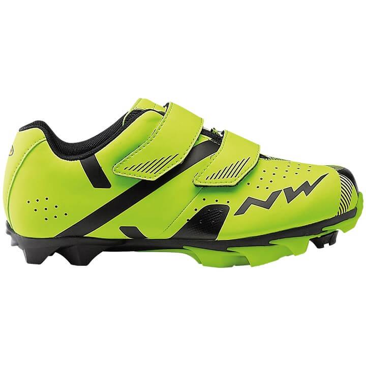 Northwave Hammer 2 Junior Kinder MTB Schuhe - Schwarz/Gelb 2025 Edition