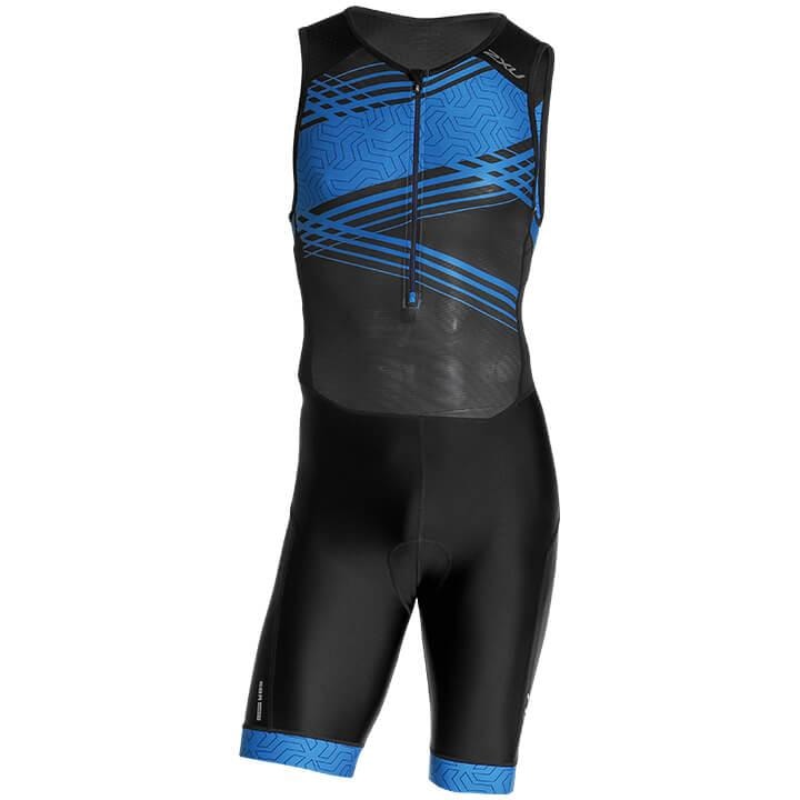 2XU Perform Sleeveless Tri Suit black blue