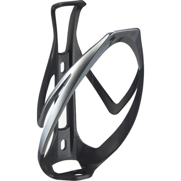 SPECIALIZED Bidonhouder Rib Cage II zilver - zwart | BOBSHOP