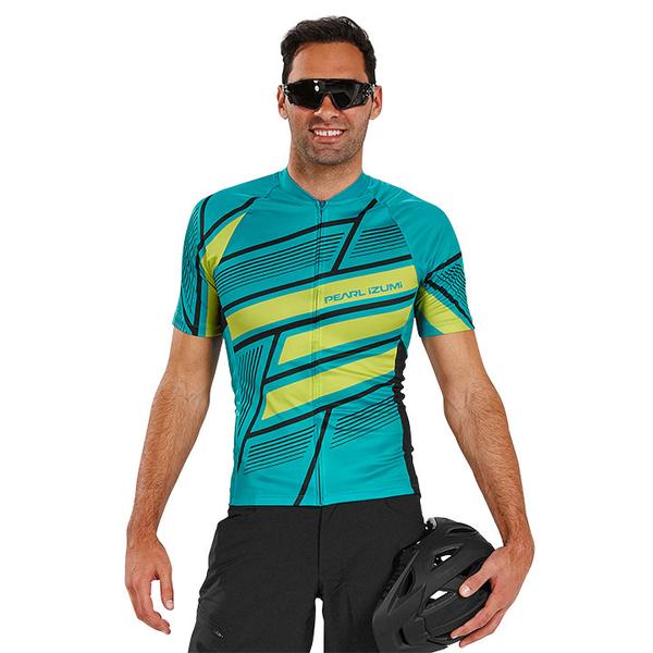 Maillot BTT LTD Block Viridian Green verde-negro Maillot BTT LTD Block Viridian Green verde-negro