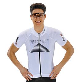 fietsshirt met korte mouwen Effektor Power, wit-zwart fietsshirt met korte mouwen Effektor Power, wit-zwart