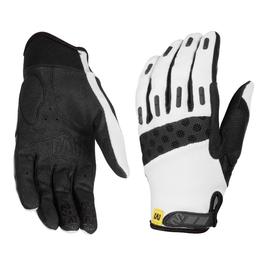 damesfietshandschoenen met lange vingers Single Track , wit damesfietshandschoenen met lange vingers Single Track , wit