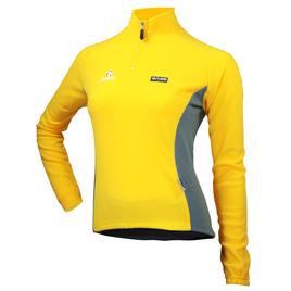 Maillot mangas largas mujer BASIC amarillo-gris Maillot mangas largas mujer BASIC amarillo-gris