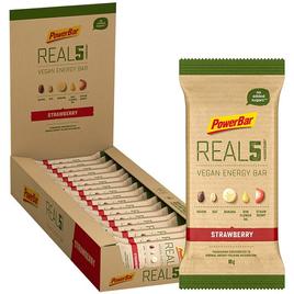 Real5 Vegan Energy Bar Strawberry Raisin 18 units/box Real5 Vegan Energy Bar Strawberry Raisin 18 units/box