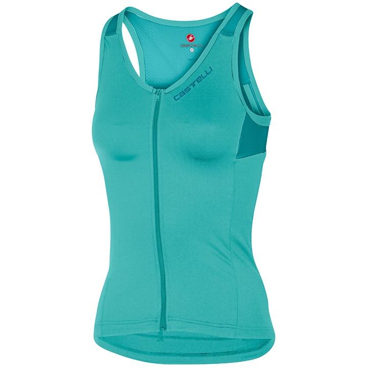 CASTELLI Solare Women's Cycling Tank Top aqua