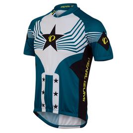 fietsshirt met korte mouwen Select LTD Stella Nero, blauw-wit-zwart fietsshirt met korte mouwen Select LTD Stella Nero, blauw-wit-zwart